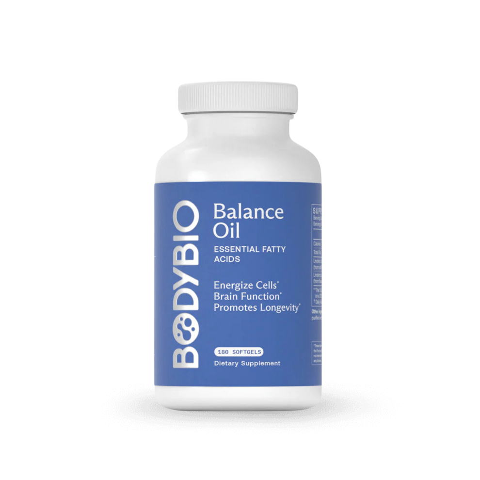 Bodybio Balance Oil (Omega 6 + 3) 180sg | deLancel – deLancel Botanica